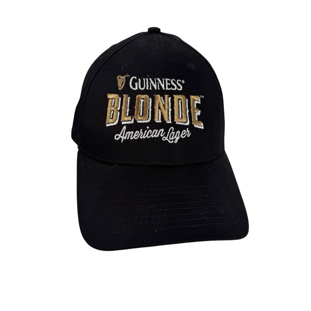 Guinness Blonde American Lager Hat Cap Black One Size Outdoor Beer Adult B18G